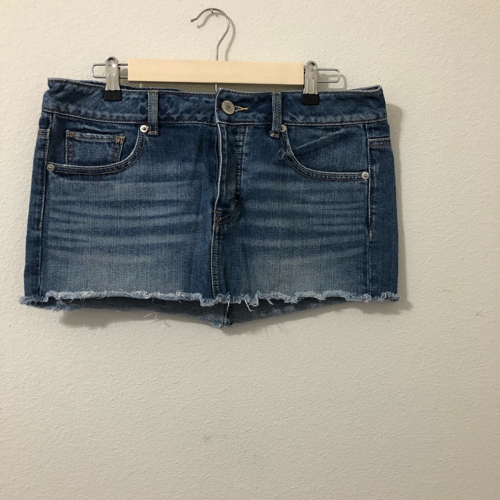 AE denim skirt